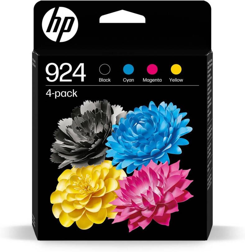 Hp inktcartridge 924 400 500 pagina&apos;s OEM 6C3Z1NE 4 kleuren