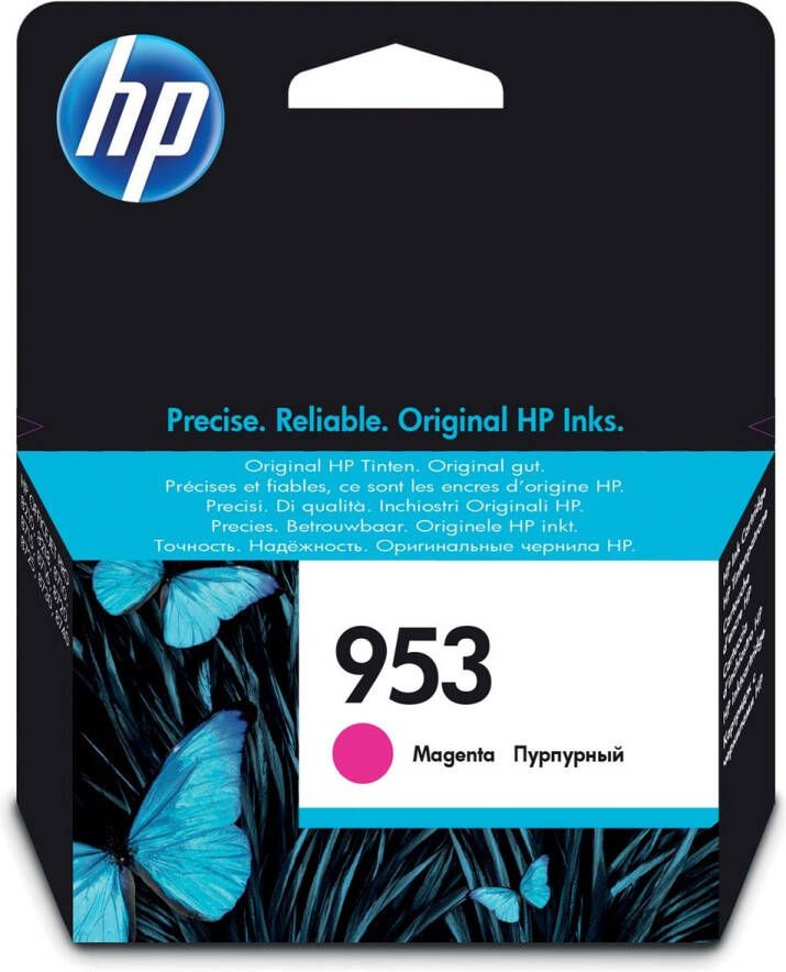 Hp inktcartridge 953 630 pagina&apos;s OEM F6U13AE magenta