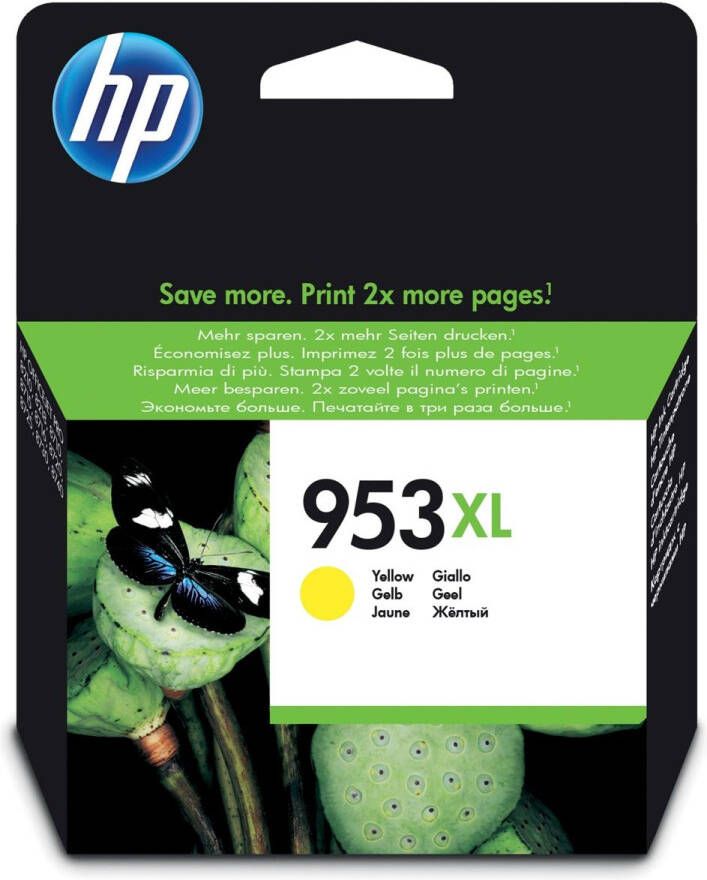 Hp inktcartridge 953XL 1.450 pagina&apos;s OEM F6U18AE geel