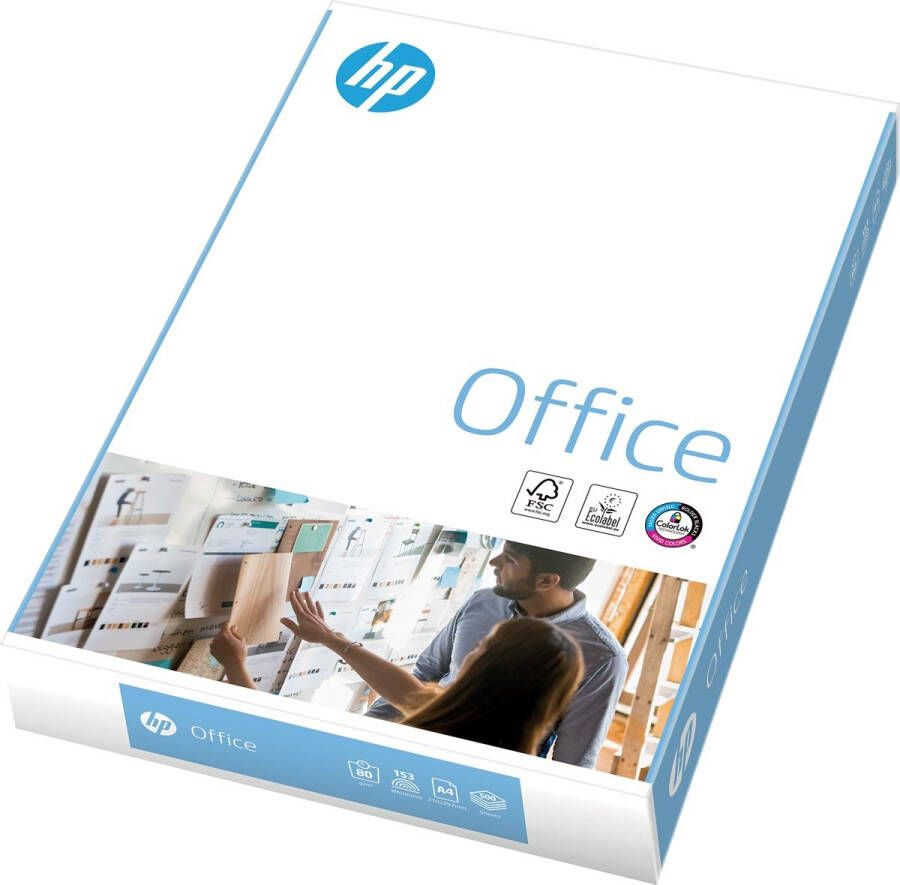 Hp Office kopieerpapier ft A4 80 g pak van 500 vel
