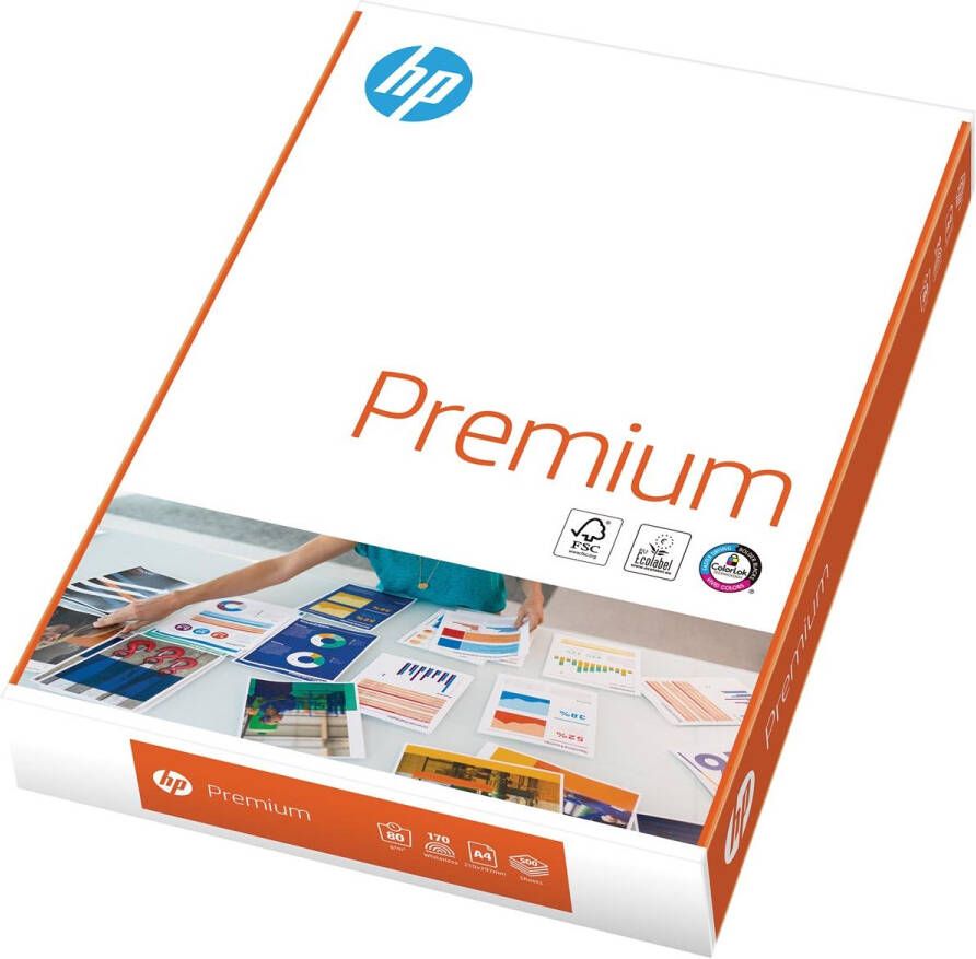 Hp Premium printpapier ft A4 80 g pak van 500 vel