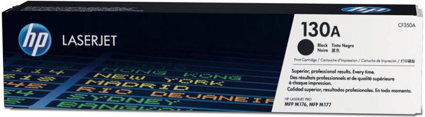 Hp toner 130A 1 300 pagina&apos;s OEM CF350A zwart