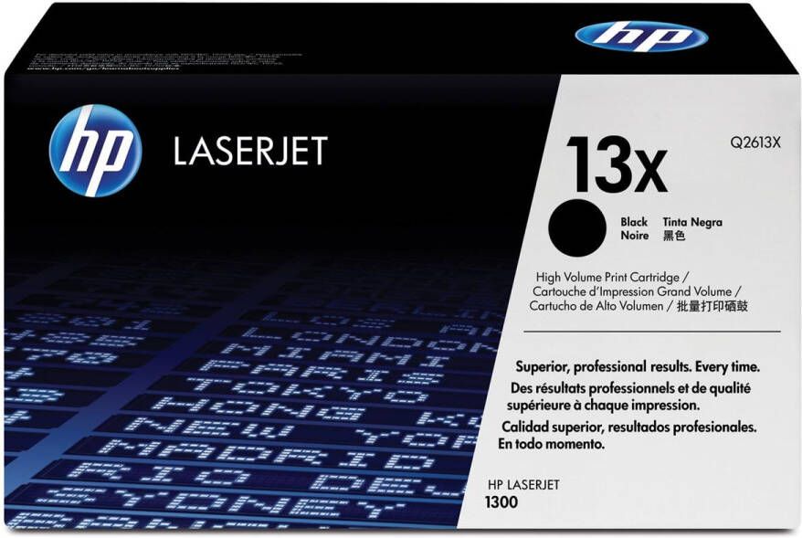 Hp toner 13X 4 000 pagina&apos;s OEM Q2613X zwart