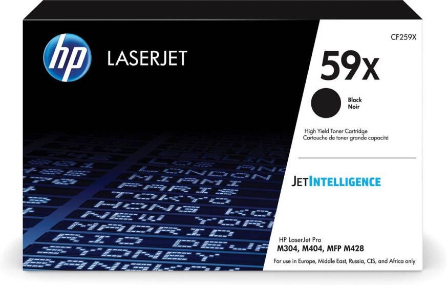 Hp toner 59X 10.000 pagina&apos;s OEM CF259X zwart