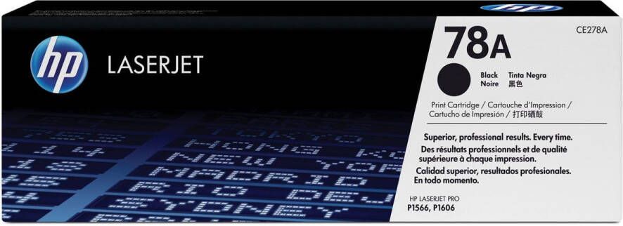 Hp toner 78A 2 100 pagina&apos;s OEM CE278A zwart