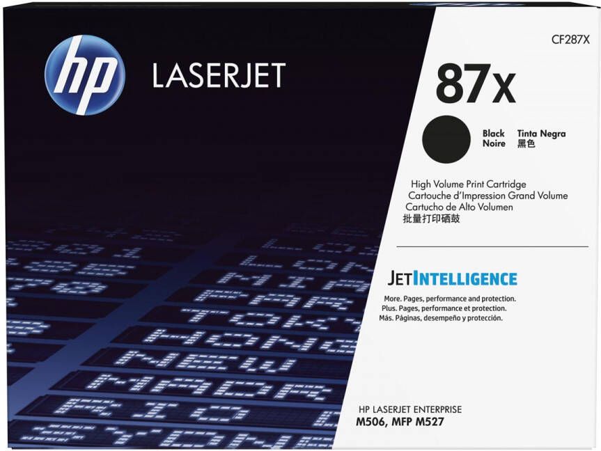 Hp toner 87X 18 000 pagina&apos;s OEM CF287X zwart