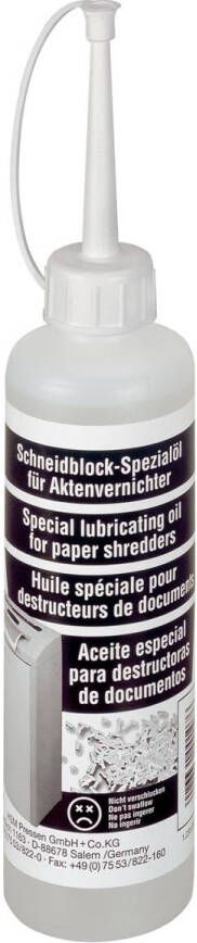 HSM Speciale snijwalsen olie bottle 250 ml