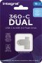 Integral 360-C Dual USB-C & USB 3.0 stick 16 GB - Thumbnail 1