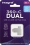 Integral 360-C Dual USB-C & USB 3.0 stick 32 GB - Thumbnail 1