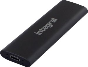 Integral draagbare SSD harde schijf USB 3.2 Gen 2 + Type C zwart 1 TB