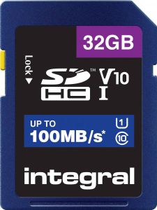 Integral Geheugenkaart SDHC V10 32GB