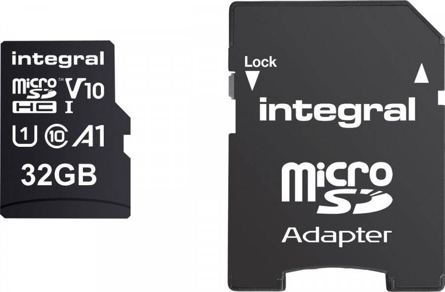 Integral microSDHC geheugenkaart 32 GB