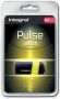 Integral Pulse USB 2.0 stick 64 GB zwart geel - Thumbnail 1