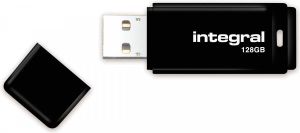 Integral USB 2.0 stick 128 GB zwart