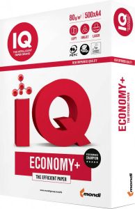 IQ Economy+ printpapier ft A4 80 g pak van 500 vel