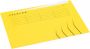 Jalema Secolor dossieromslag voor ft A4(22 5 x 31 cm ) geel met tabrand - Thumbnail 1