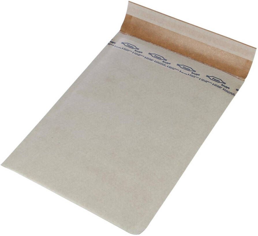 Jiffy FOAMKRAFTÃÂ verzendenveloppen met schuimvulling ft 267 x 376 mm pak van 10 stuks