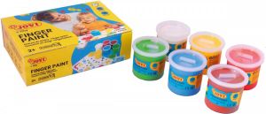 Jovi vingerverf assorti 6 x 125ml