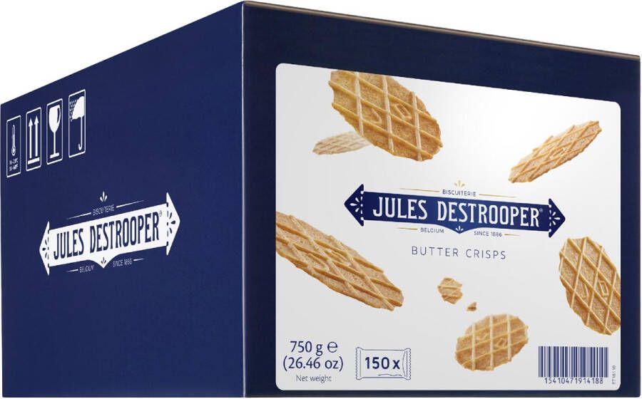 Jules Destrooper boterwafels doos van 150 stuks