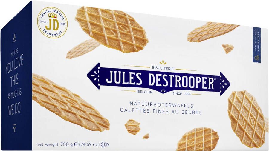 Jules Destrooper boterwafels doos van 700 g