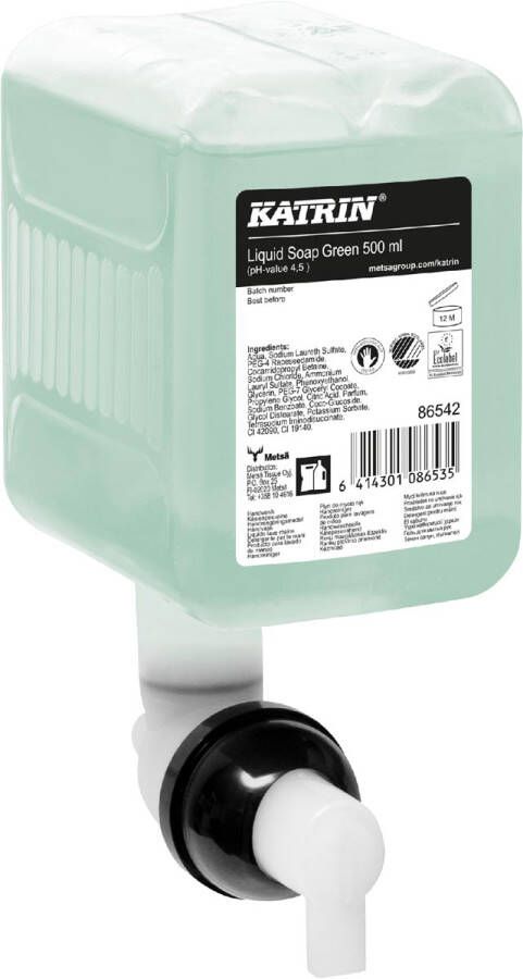 KATRIN vloeibare zeep Green 86542 flacon van 500 ml