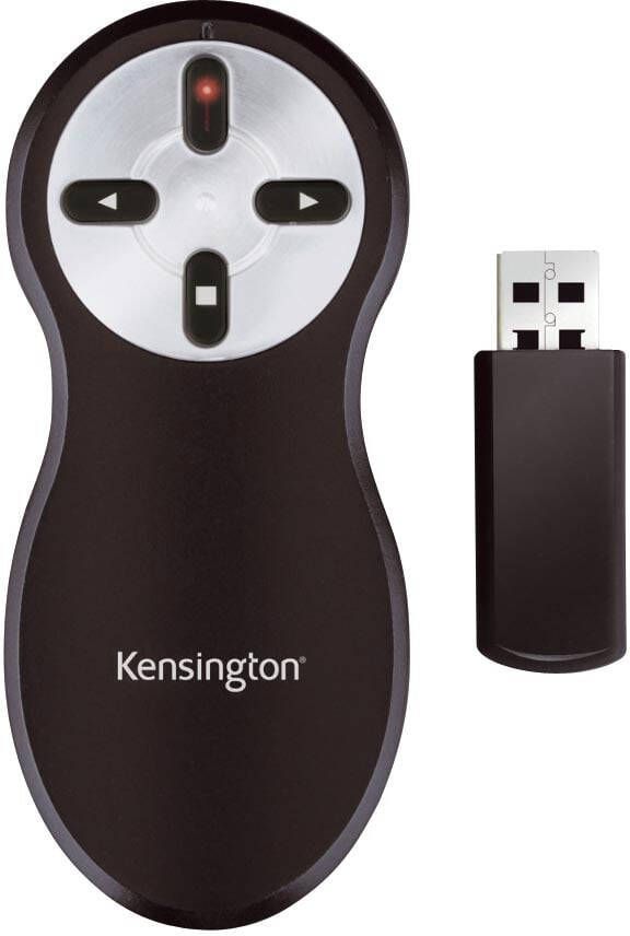 Kensington draadloze presenter met laserpointer zonder geheugenkaart