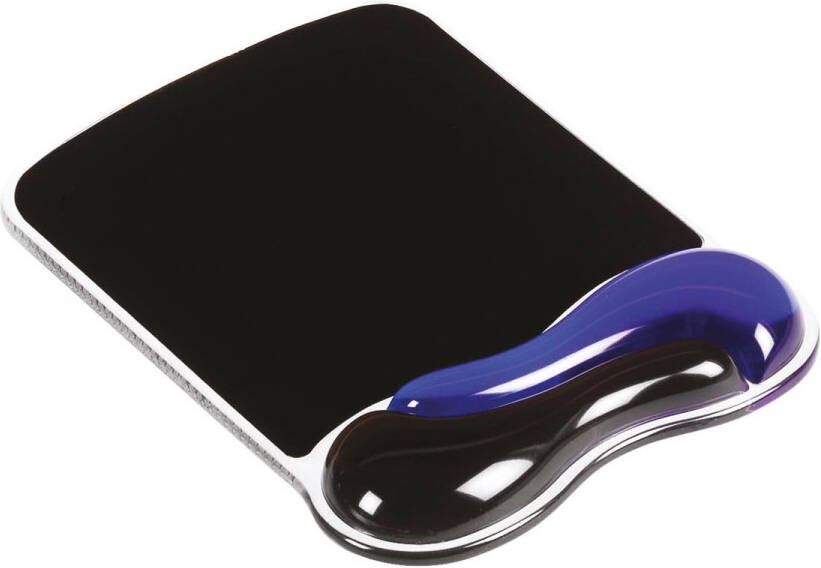 Kensington Duo Gel Muismatten blauw zwart
