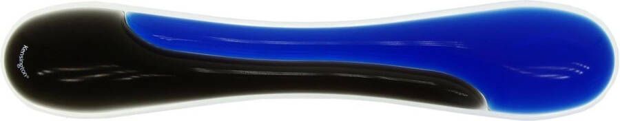 Kensington Duo Gel polssteun voor toetsenborden blauw zwart