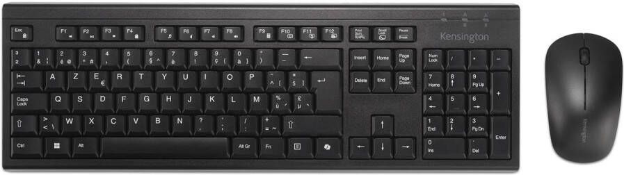 Kensington EQ draadloze deskset KM270 oplaadbaar azerty