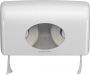 Kimberly Clark Toiletpapierdispenser Aquarius duo voor kleine rollen wit 6992 - Thumbnail 1