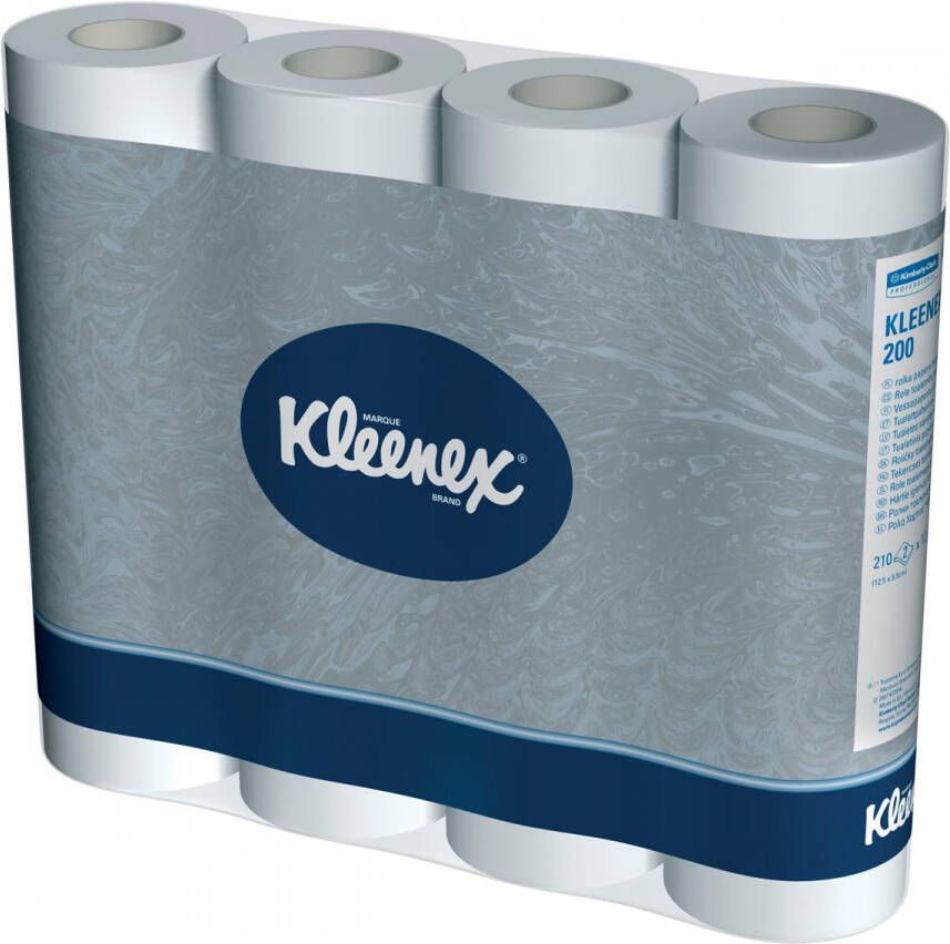 Kleenex toiletpapier 2 laags 210 vellen pak van 12 rollen