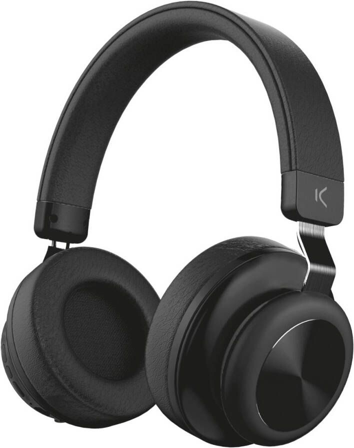 Ksix draadloze hoofdtelefoon met geïntegreerde microfoon speeltijd: 6 uur zwart