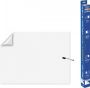 LegaMaster Magic-Chart whiteboard folie ft 90 x 120 cm wit effen rol van 15 vel - Thumbnail 1