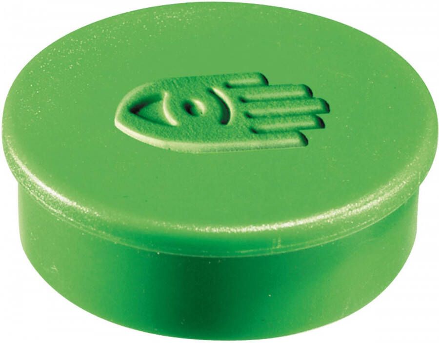 Legamaster super magneet diameter 35 mm groen pak van 10 stuks