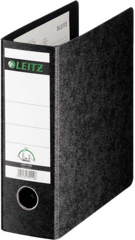 Leitz 180ÃÂ° kartonnen ordner ft A5 rug van 7 cm zwart