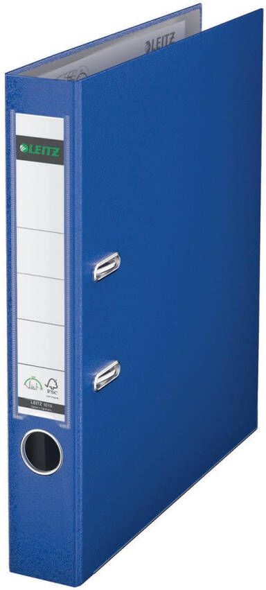 Leitz 180° ordner A4 uit PP rug van 5 cm donkerblauw