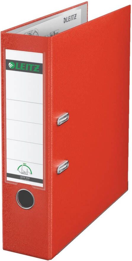 Leitz 180° ordner A4 uit PP rug van 8 cm lichtrood