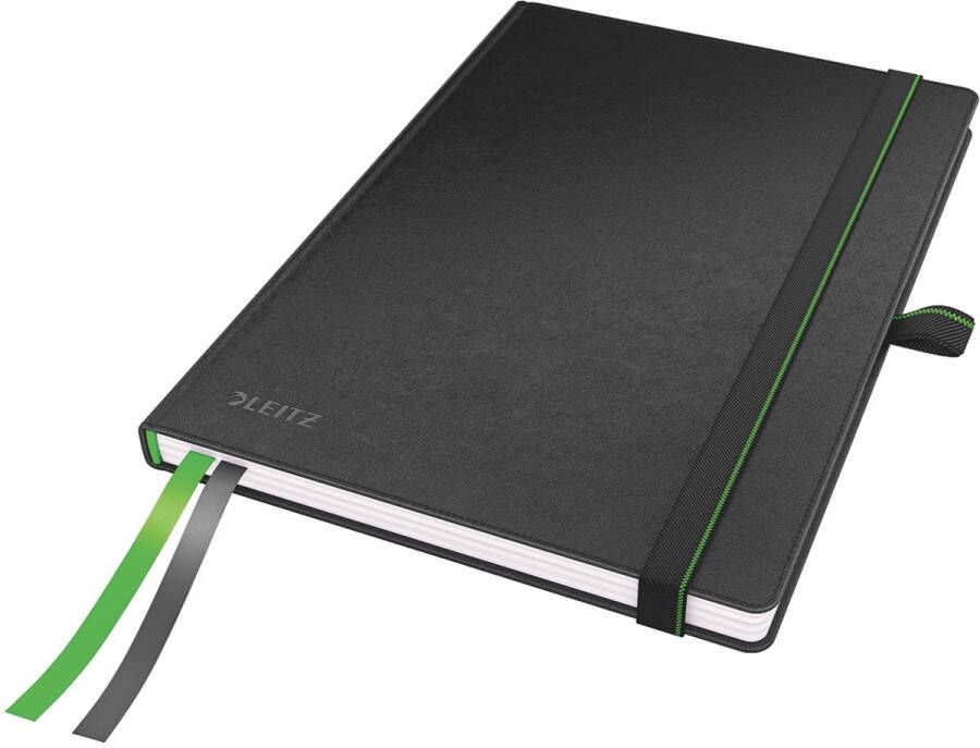 Leitz Notitieboek Complete A5 lijn 160 pagina's 100gr zwart