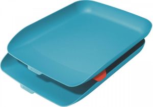 Leitz Cosy brievenbakje blauw set van 2 stuks