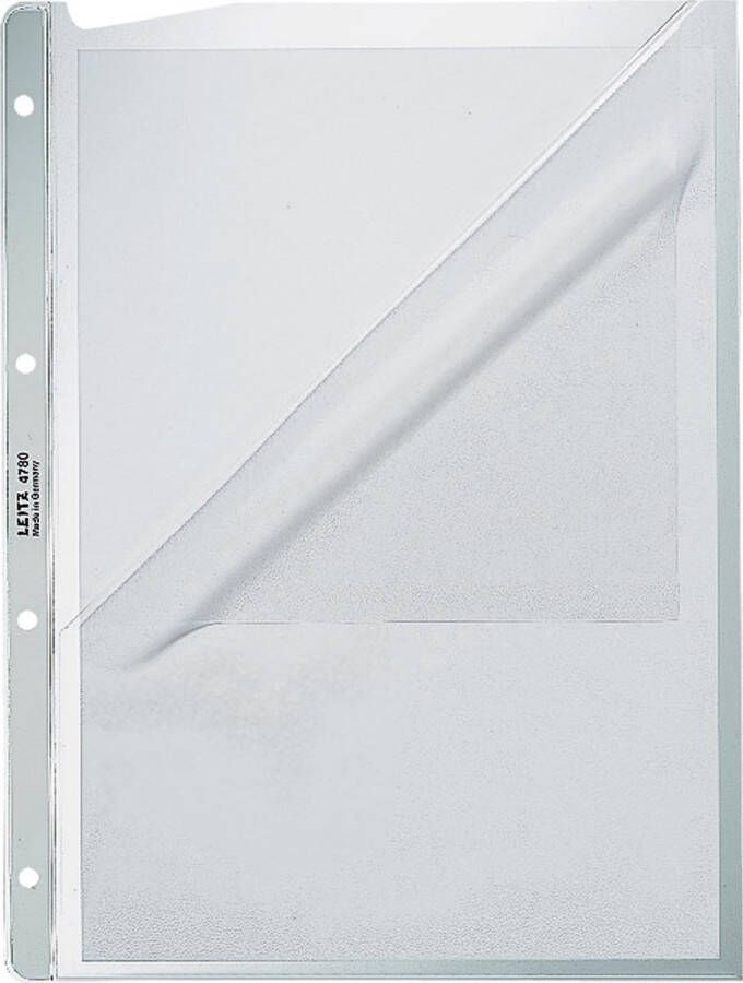 Leitz Showtas Premium met uitsnede copy safe 0.13mm PP A4 transparant 100 stuks