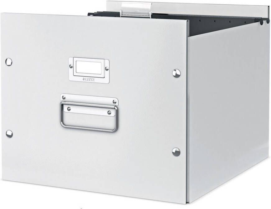 Leitz Hangmappenbox Click & Store WOW gerecycled karton 357x285x367mm wit
