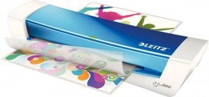 Elba Art Pop elastobox voor ft A4 rug van 4 cm uit PP blauw