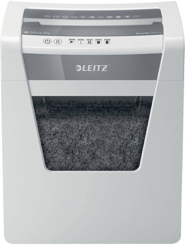 Leitz Papierversnipperaar IQ Office P4 snippers 4x40mm - Foto 2