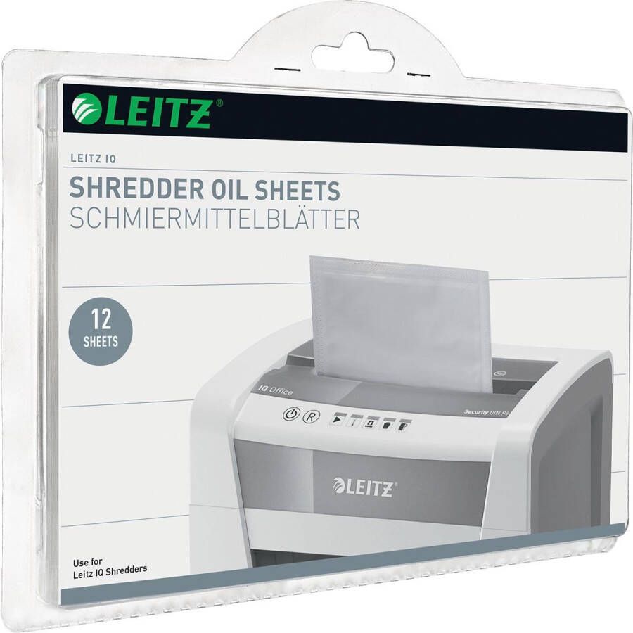 Leitz Olie voor papiervernietiger sheet IQ 12vel
