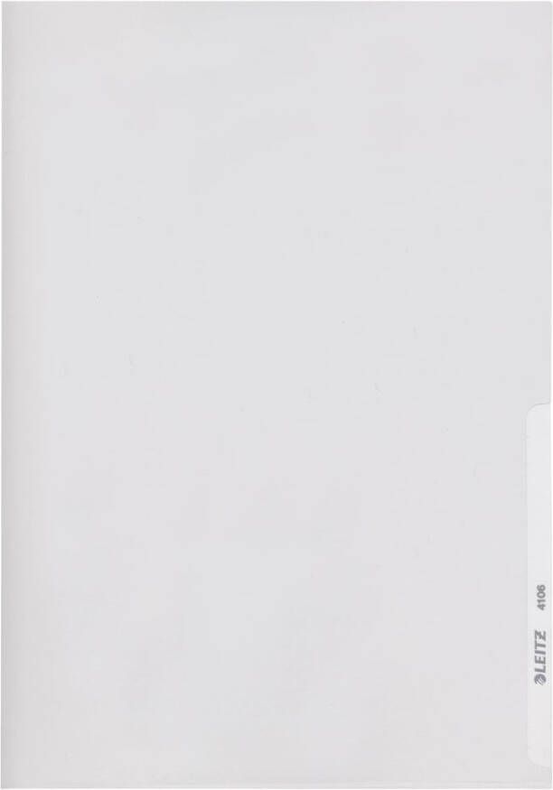Leitz Insteekmap L-model Premium copy safe 0.15mm PVC A4 glashelder 100 stuks