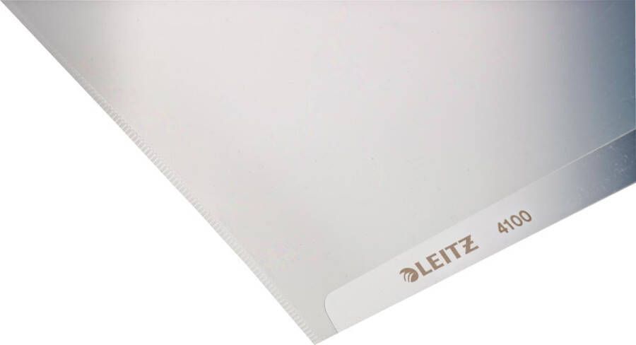 Leitz Insteekmap L-model Premium lasnaad copy safe 0.15mm PVC A4 transparant 100 stuks