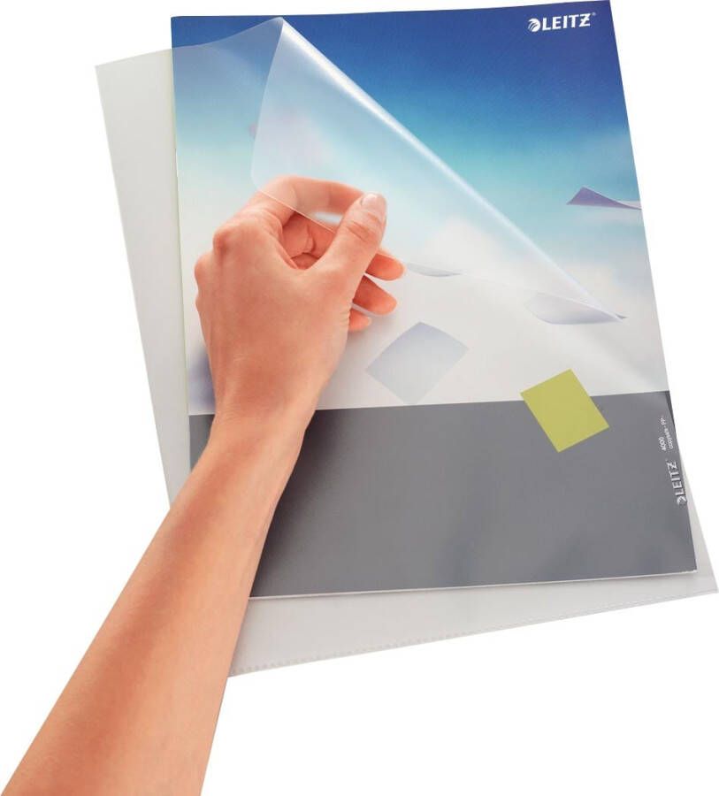 Leitz Insteekmap L-model Premium 0 13mm PP A4 transparant 100 stuks