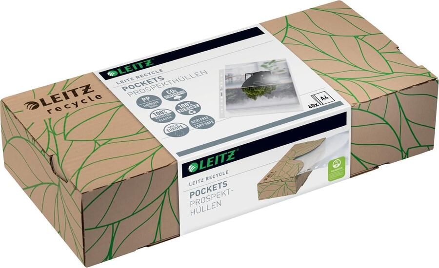 Leitz Recycle dispenser voor showtas ft A4 40 stuks