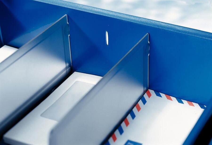 Leitz tussenschot voor Sorty brievenbak transparant pak van 2 stuks