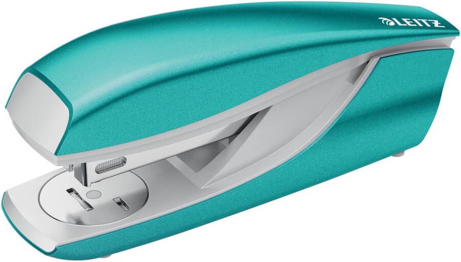 Leitz NeXXt WOW 5502 nietmachine ijsblauw metallic op blister 6 stuks